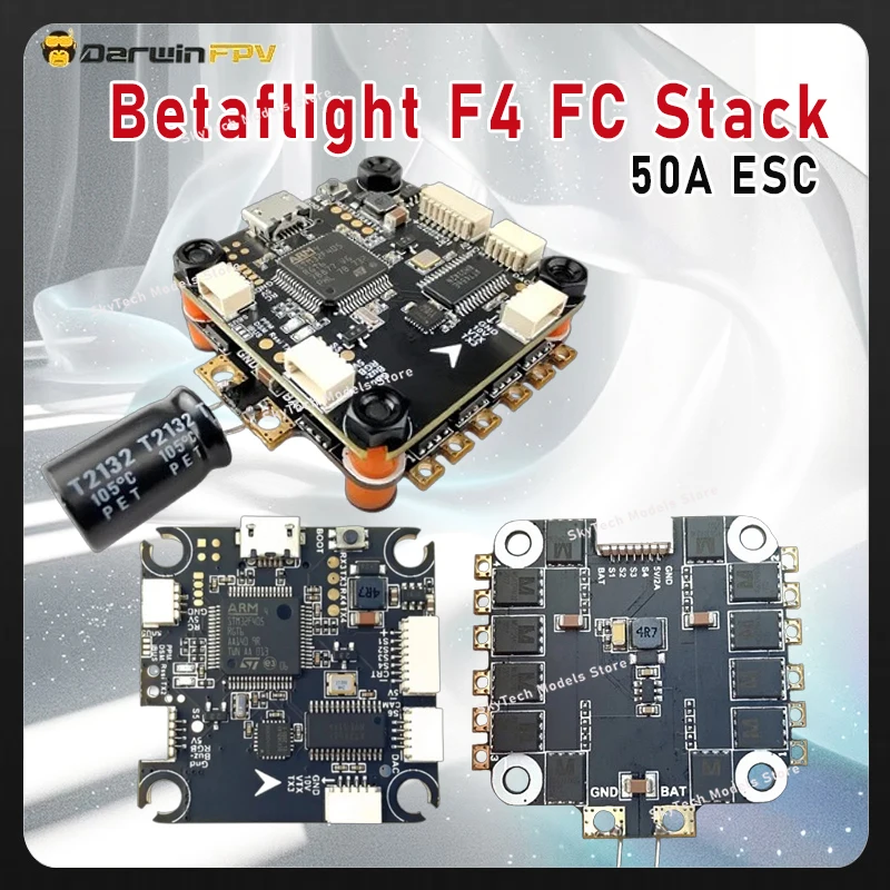 DarwinFPV, sterownik lotu Beta – Betaflight Fc F4 recenzja i cena